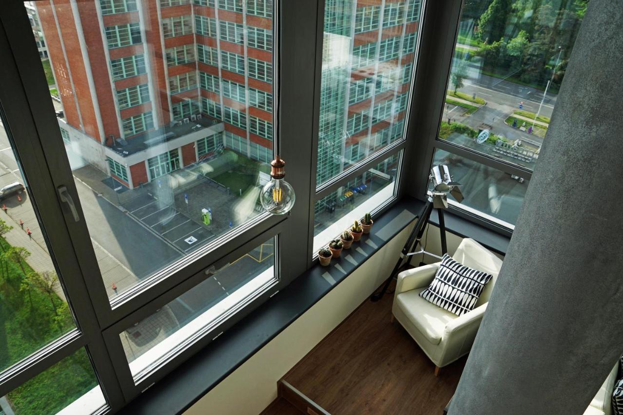 View Skyscraper Bata - Loft Xl Apartment Zlin Exterior photo